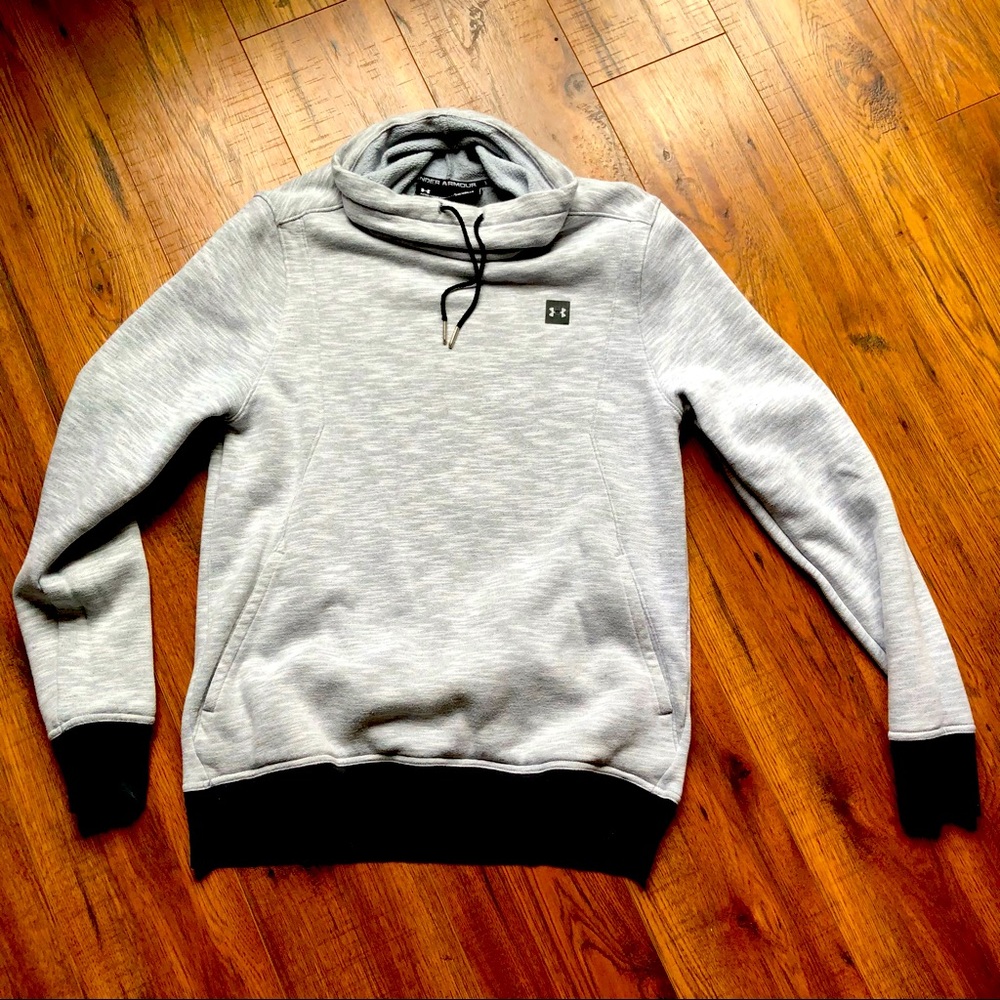 Under Armour- Tunnel neck- Gray- Sz Medium